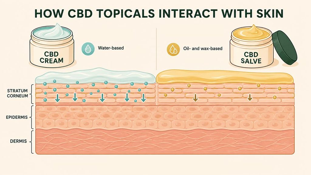 How CBD Topicals Interact With Skin